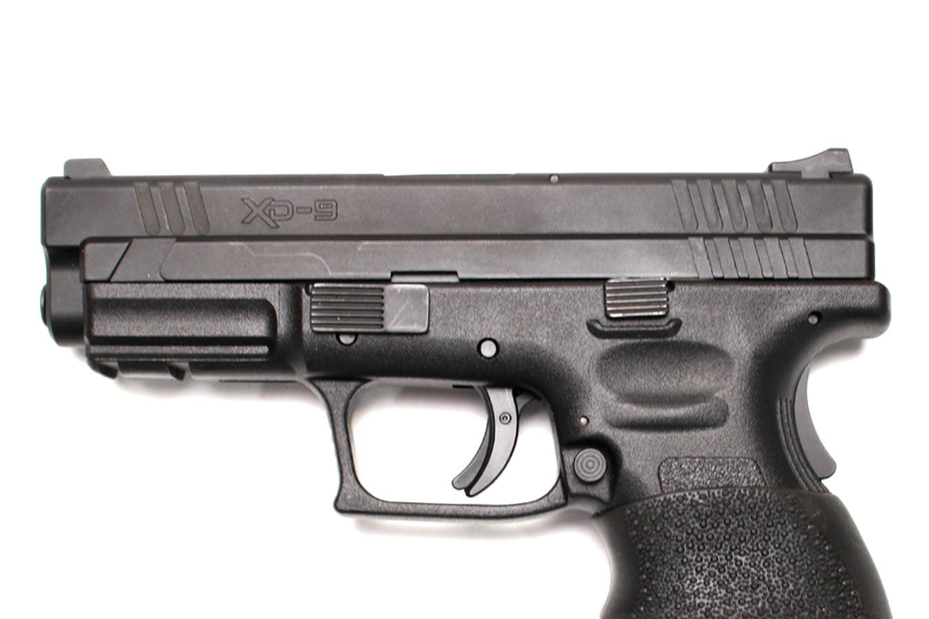 SPRINGFIELD XD-9 9mm Used Police Trade-In Pistol with Two Magazines