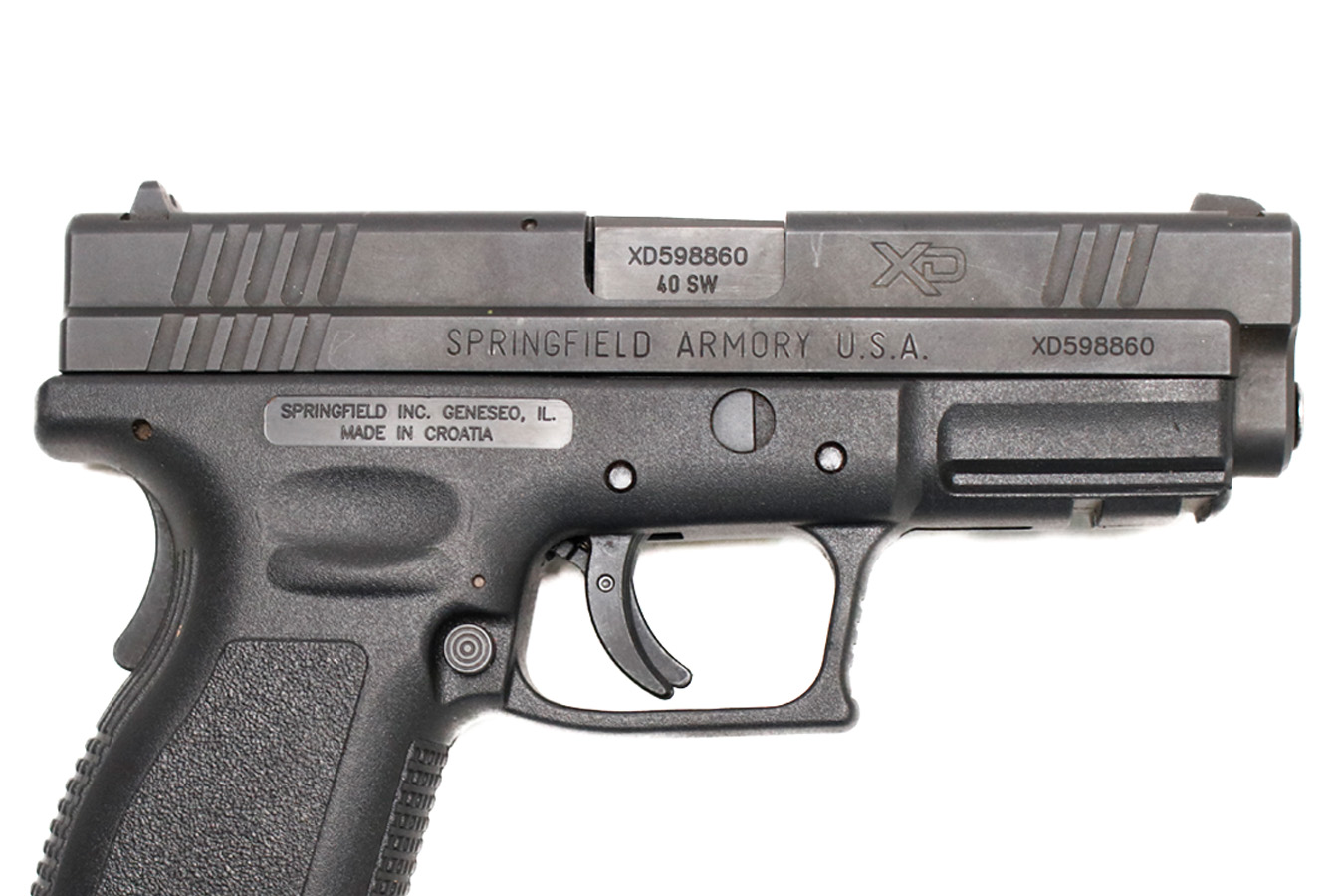 SPRINGFIELD XD-40 40 S&W Police Trade-In Pistol