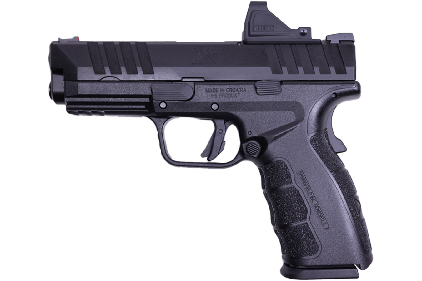 SPRINGFIELD XD Mod.4 9mm Gear Pac with Viridian Green Dot, Four Mags and Range Bag