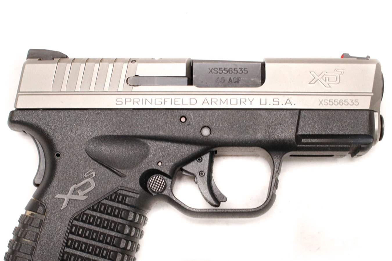 SPRINGFIELD XDS 45 ACP Police Trade-In Pistol with Stainless Slide