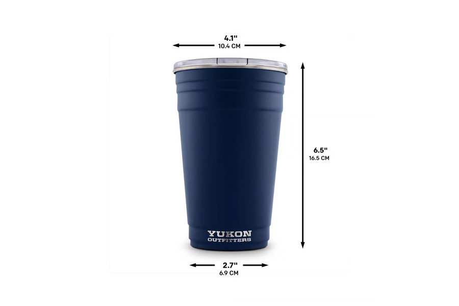 YUKON OUTFITTERS Fiesta Cup 20oz Navy