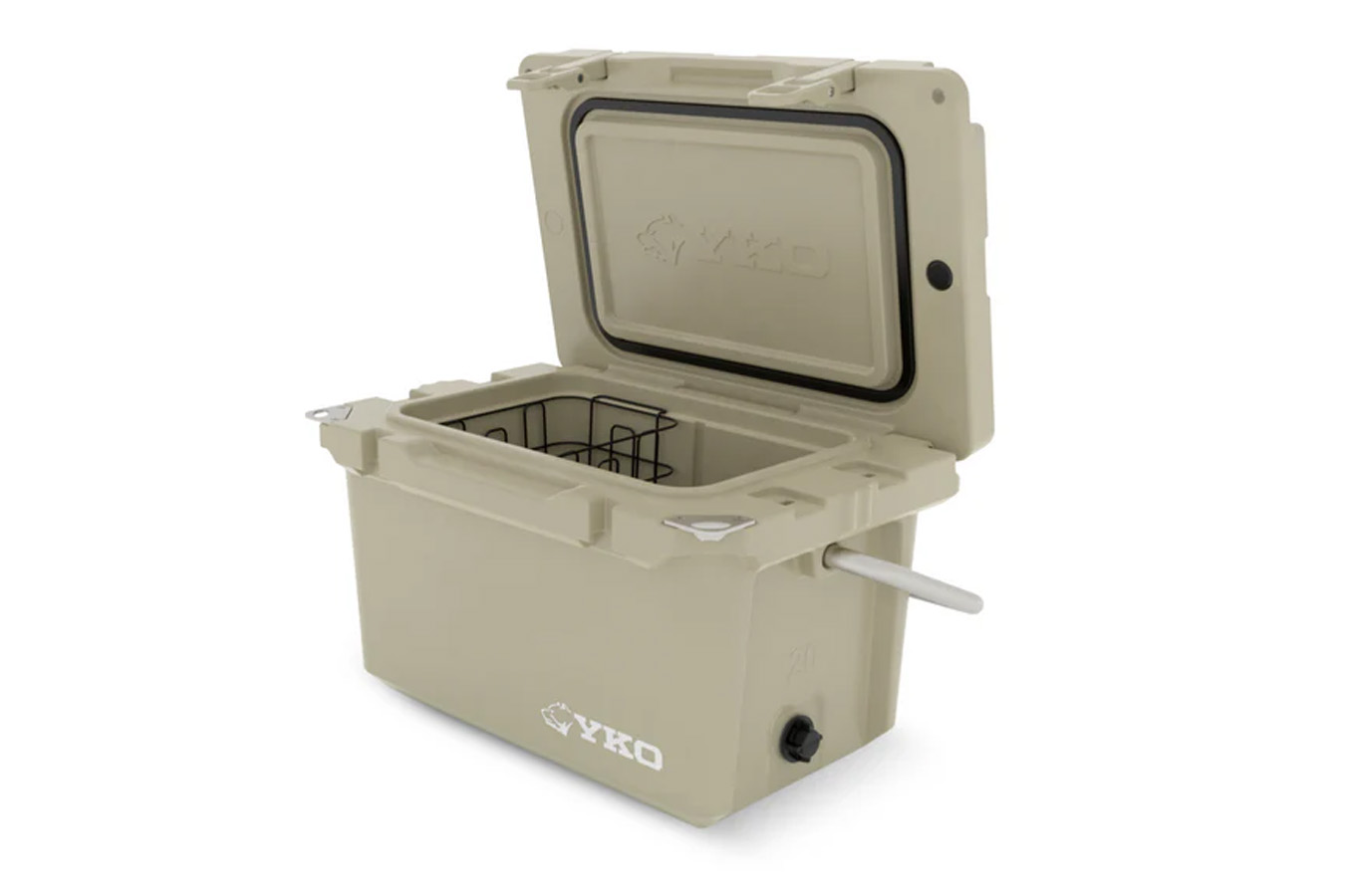 YUKON OUTFITTERS Wind River 20 Quart Hard Cooler Brush