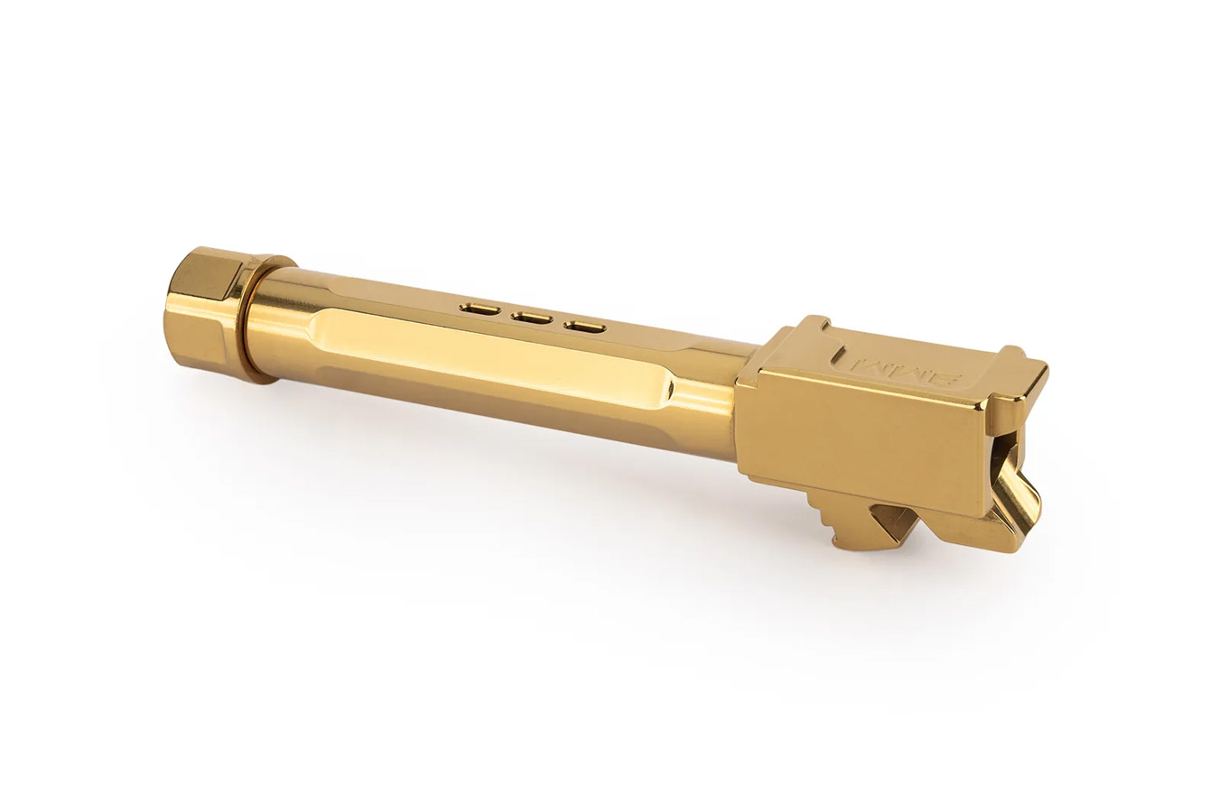 ZAFFIRI PRECISION Glock 19 Barrel – Top Ported and Threaded – Gold