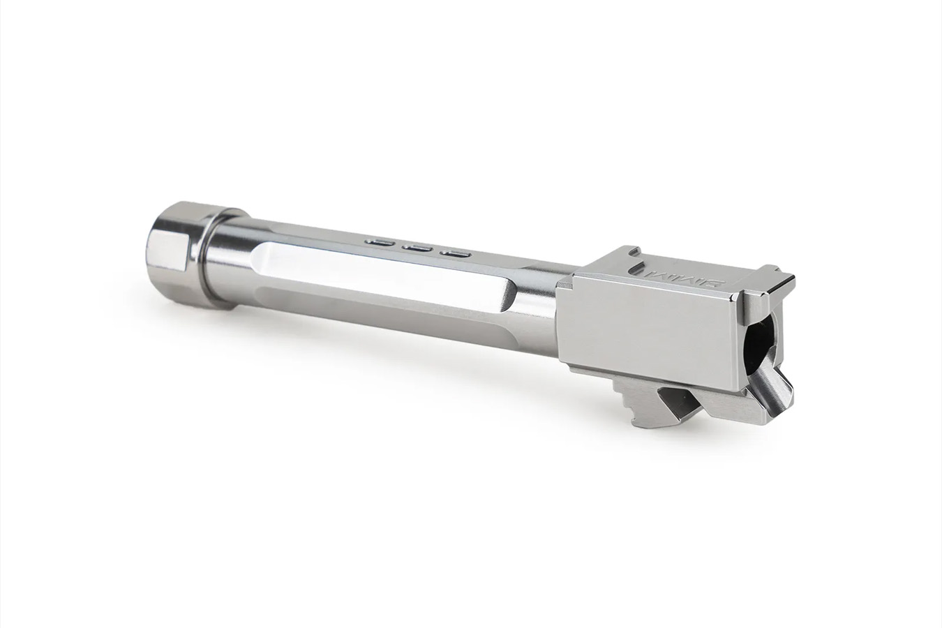 ZAFFIRI PRECISION Glock 19 Barrel – Top Ported and Threaded – Stainless