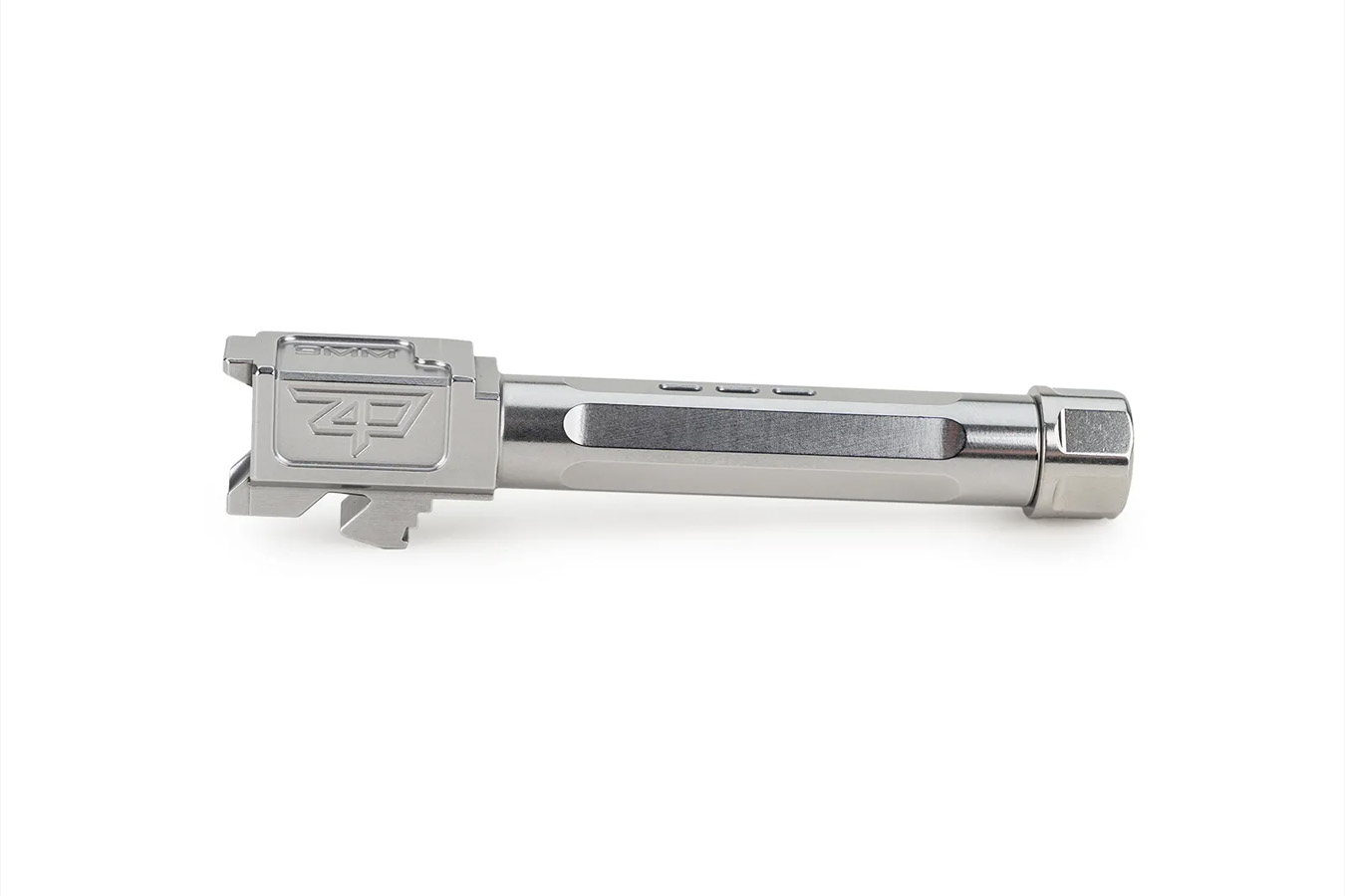 ZAFFIRI PRECISION Glock 19 Barrel – Top Ported and Threaded – Stainless