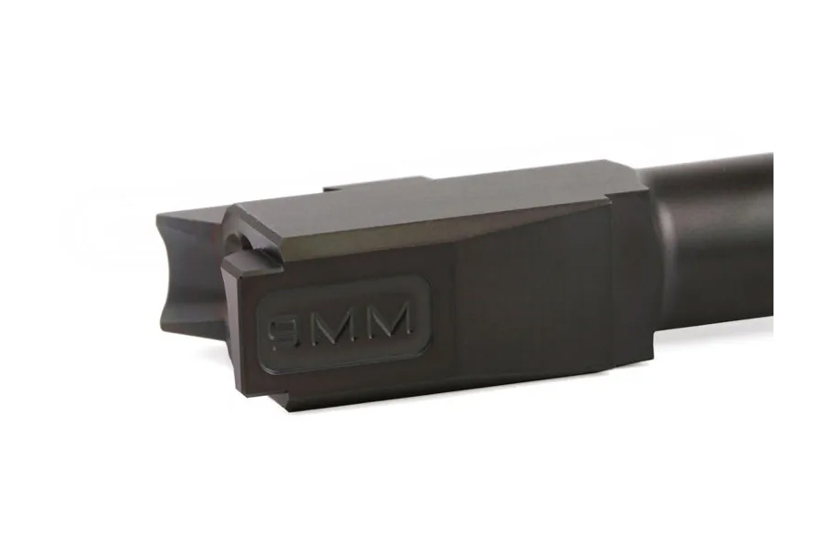 ZAFFIRI PRECISION Glock 43 Barrel – PORTED – Black Nitride