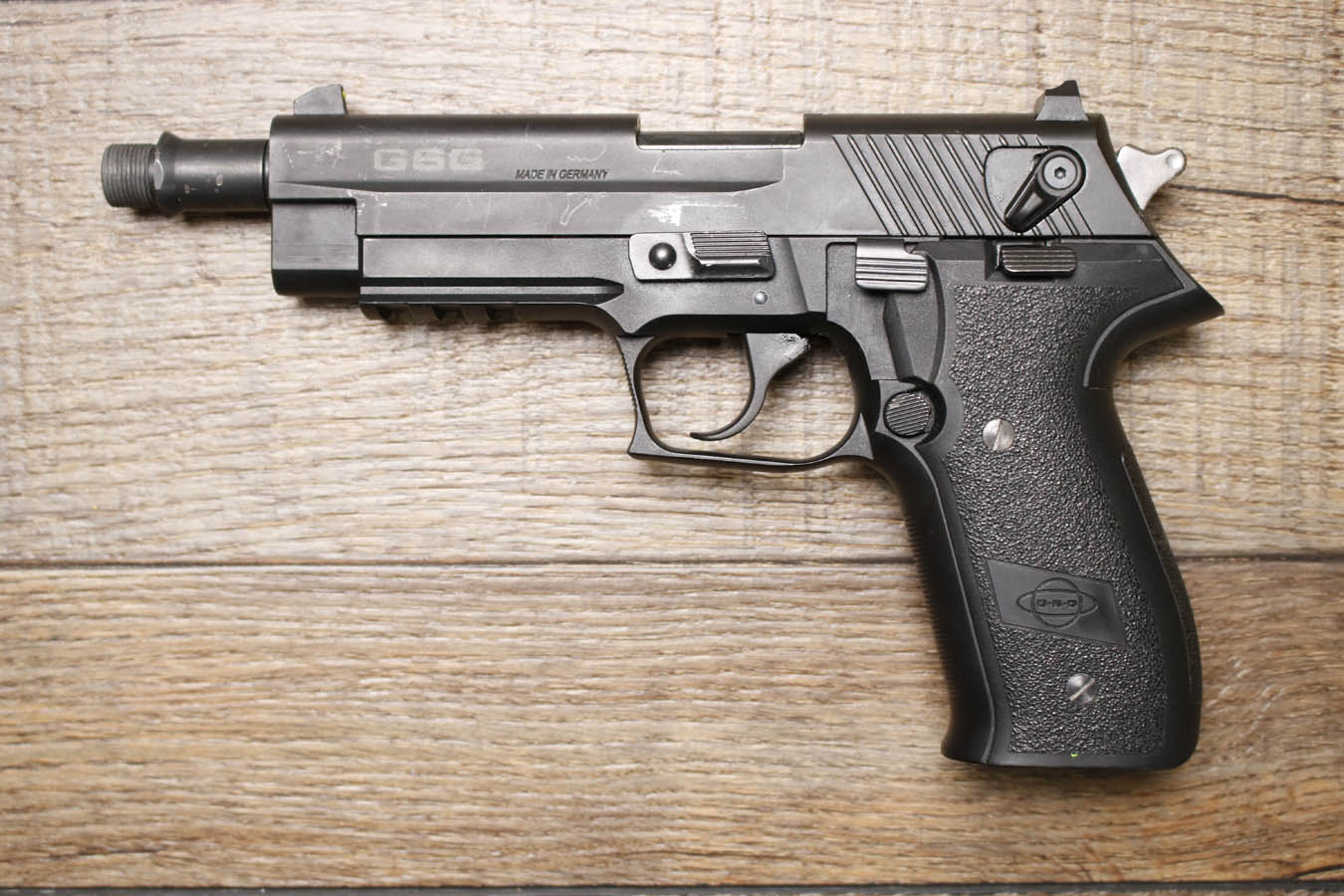 GSG Firefly 22 LR Police Trade-In Pistol with Threaded Barrel No Magazine