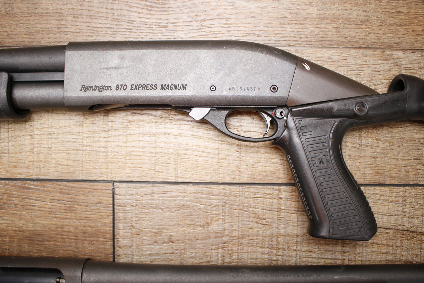 REMINGTON 870 Express Magnum 12GA Police Trade-In Shotgun with Pistol Grip