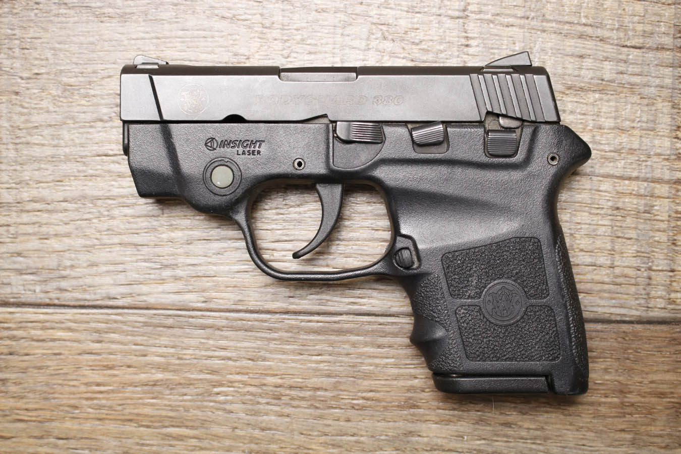 SMITH AND WESSON Bodyguard 380 ACP Police Trade-In Pistol with Laser