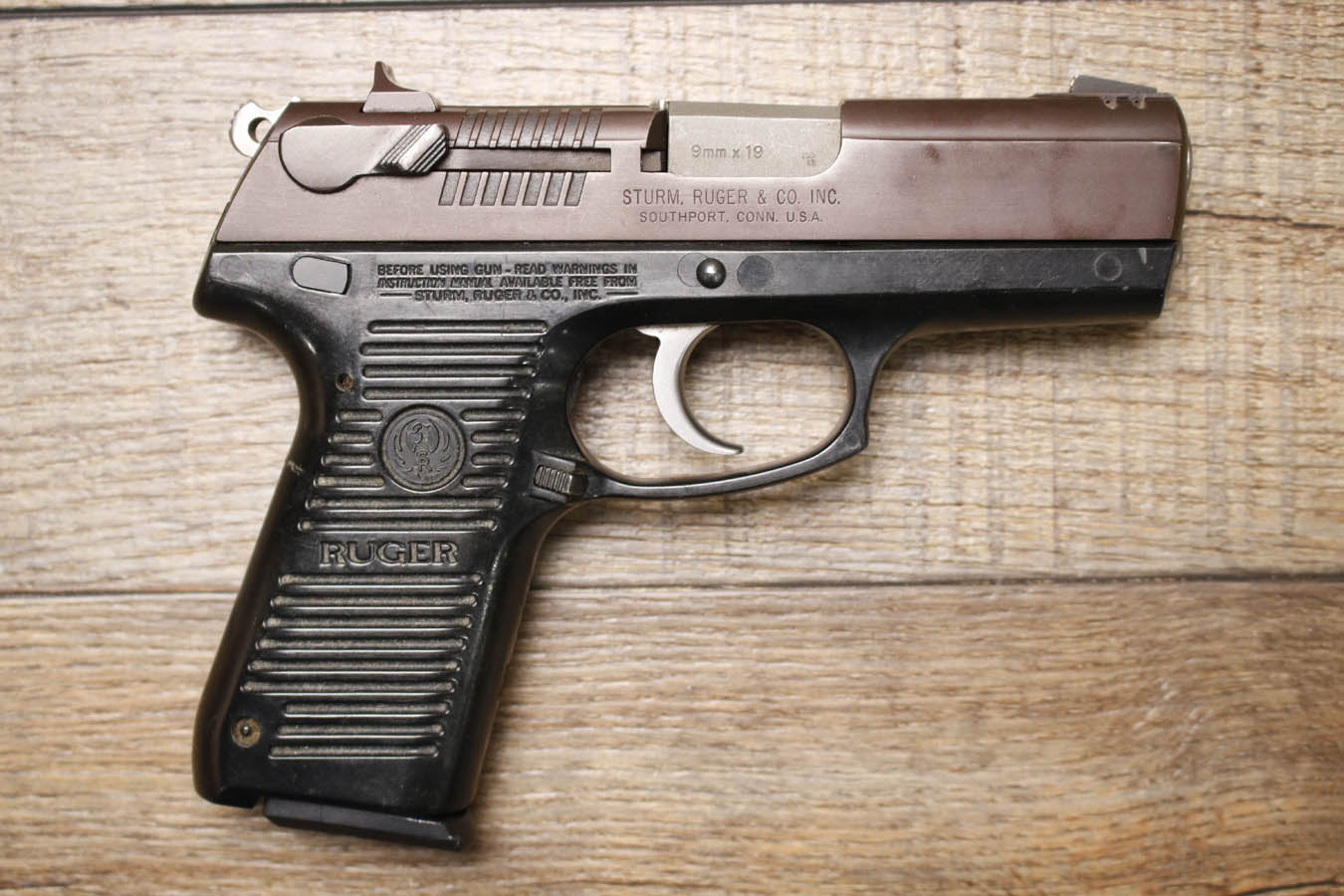 RUGER P95DC 9mm Police Trade-In Pistol