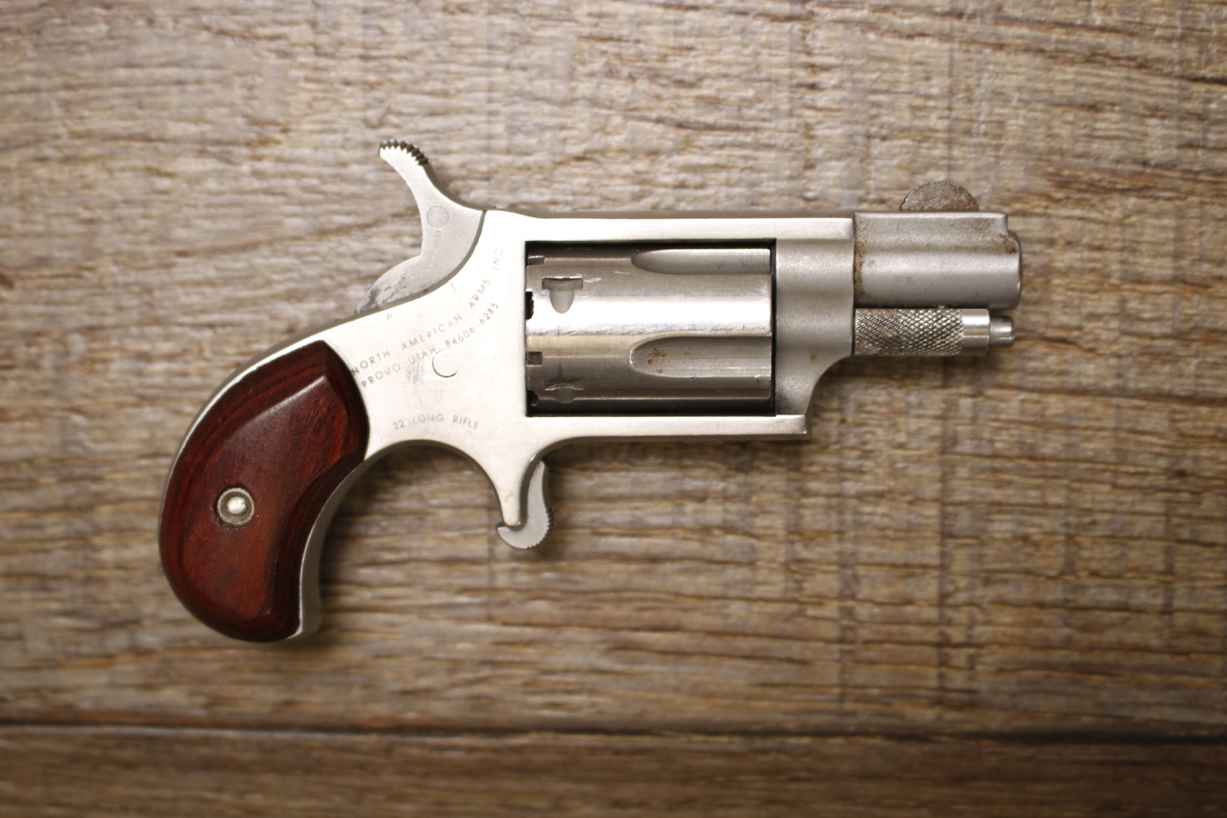NORTH AMERICAN ARMS 22LR Police Trade-in Mini-Revolver