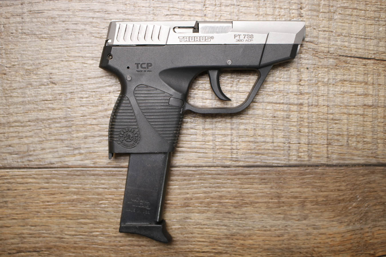 TAURUS TCP PT738 380 ACP Police Trade-In Pistol