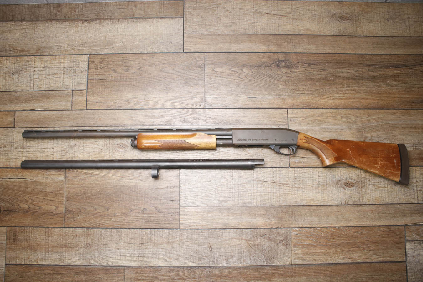 REMINGTON 870 Express Magnum 12GA/20GA Police Trade-In Shotgun with Extra Barrel