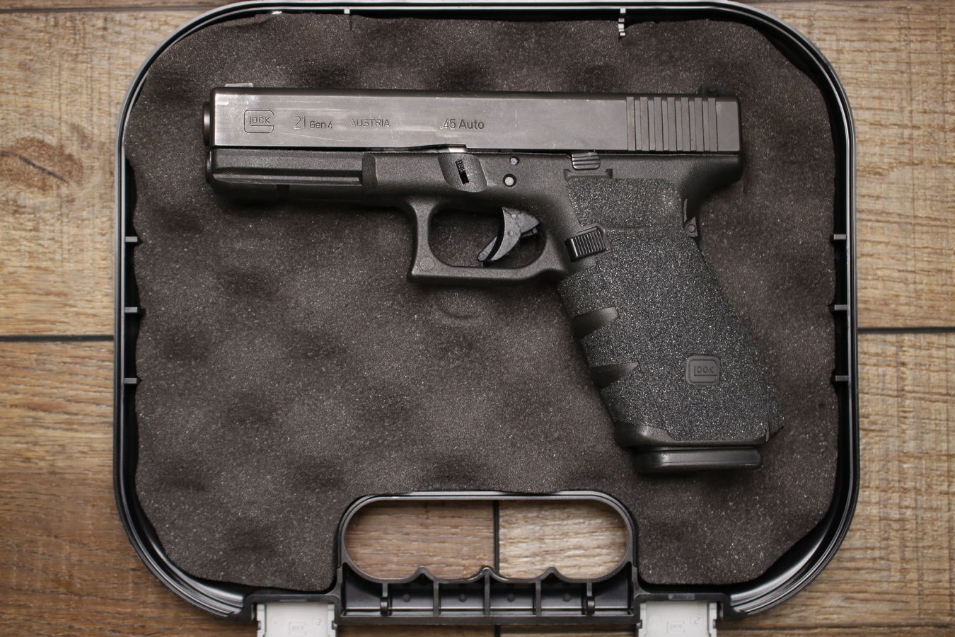 GLOCK 21 Gen 4 45 ACP Strippled Police Trade-In Pistol (Fair Condition)