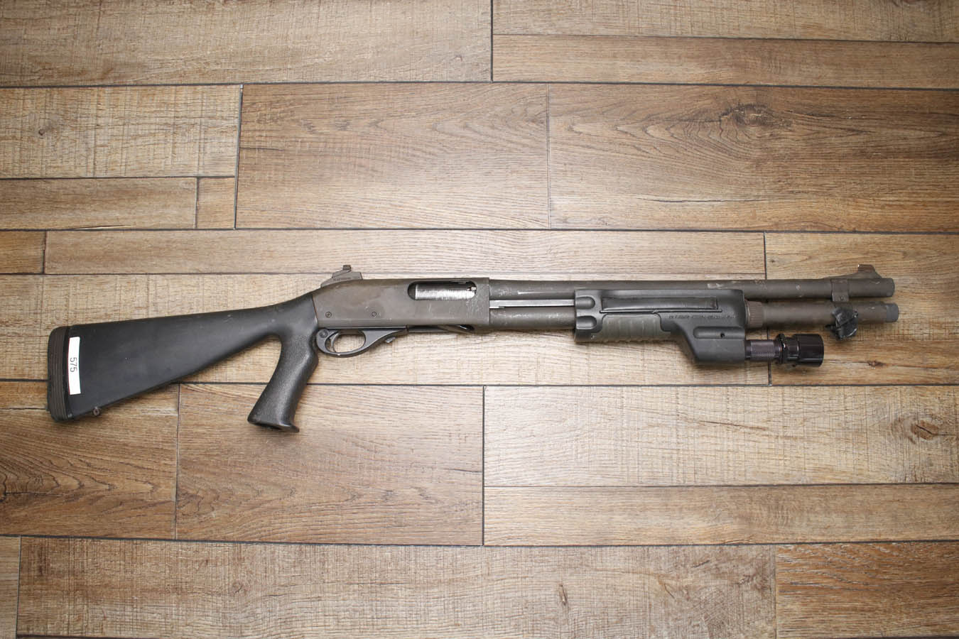 REMINGTON 870 Police Magnum 12GA Police Trade-In Shotgun with Sure Fire Flashlight