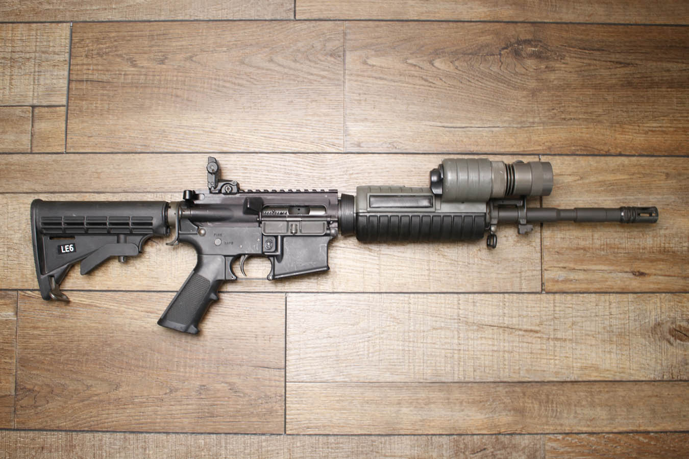 COLT M4 5.56mm NFA Police Trade-In Rifle with Flashlight (No Magazine)