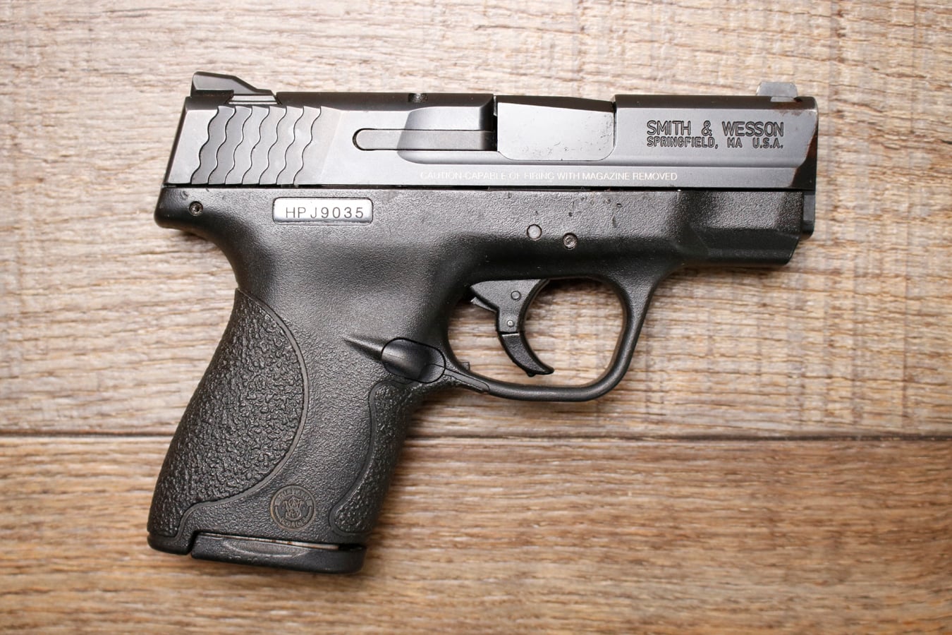 SMITH AND WESSON M&P9 Shield 9mm Police Trade-In Pistol