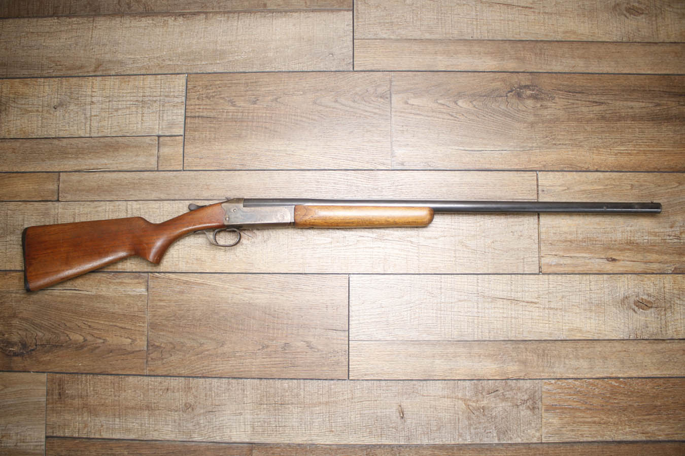 J STEVENS ARMS COMPANY Single Shot 20GA Police Trade-In Shotgun