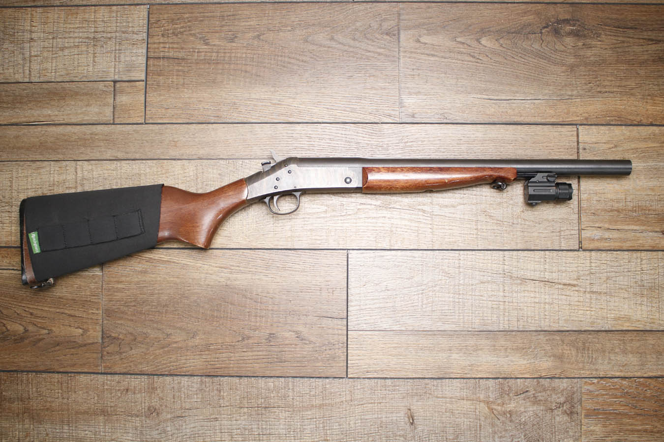 NEW ENGLAND FIREARMS Pardner P 12GA Police Trade-In Shotgun with Flashlight