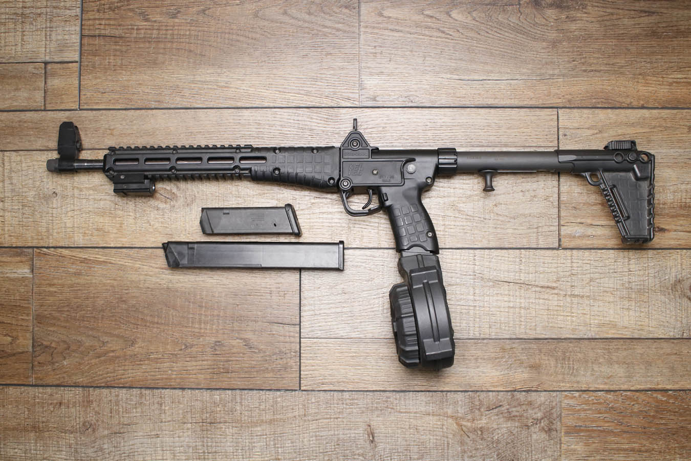 KELTEC SUB2000 9mm Police Trade-In Carbine with Drum Magazine