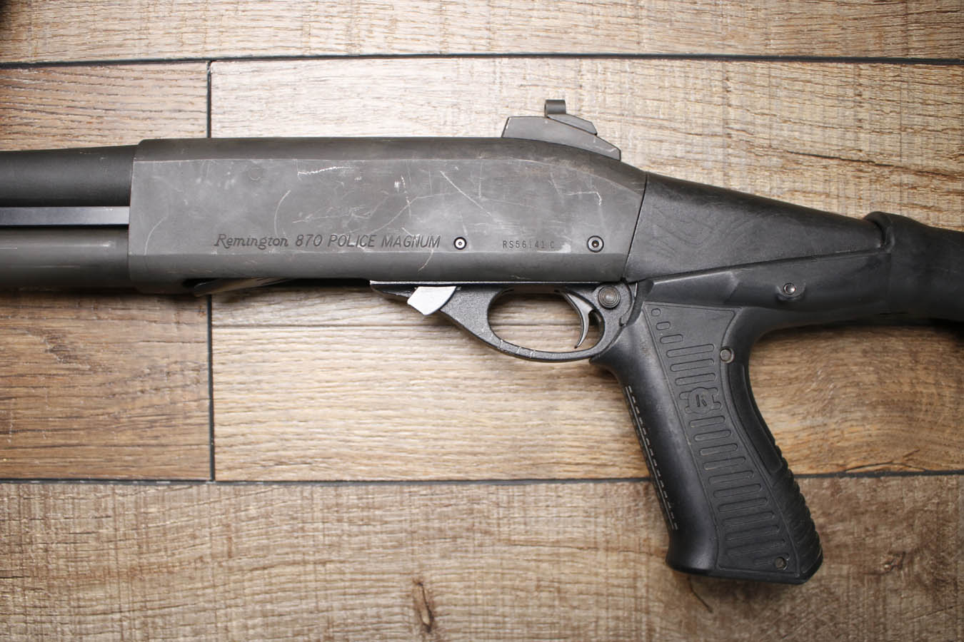 REMINGTON 870 Police Magnum 12 Gauge Short Barreled Shotguns with Rifle Sights