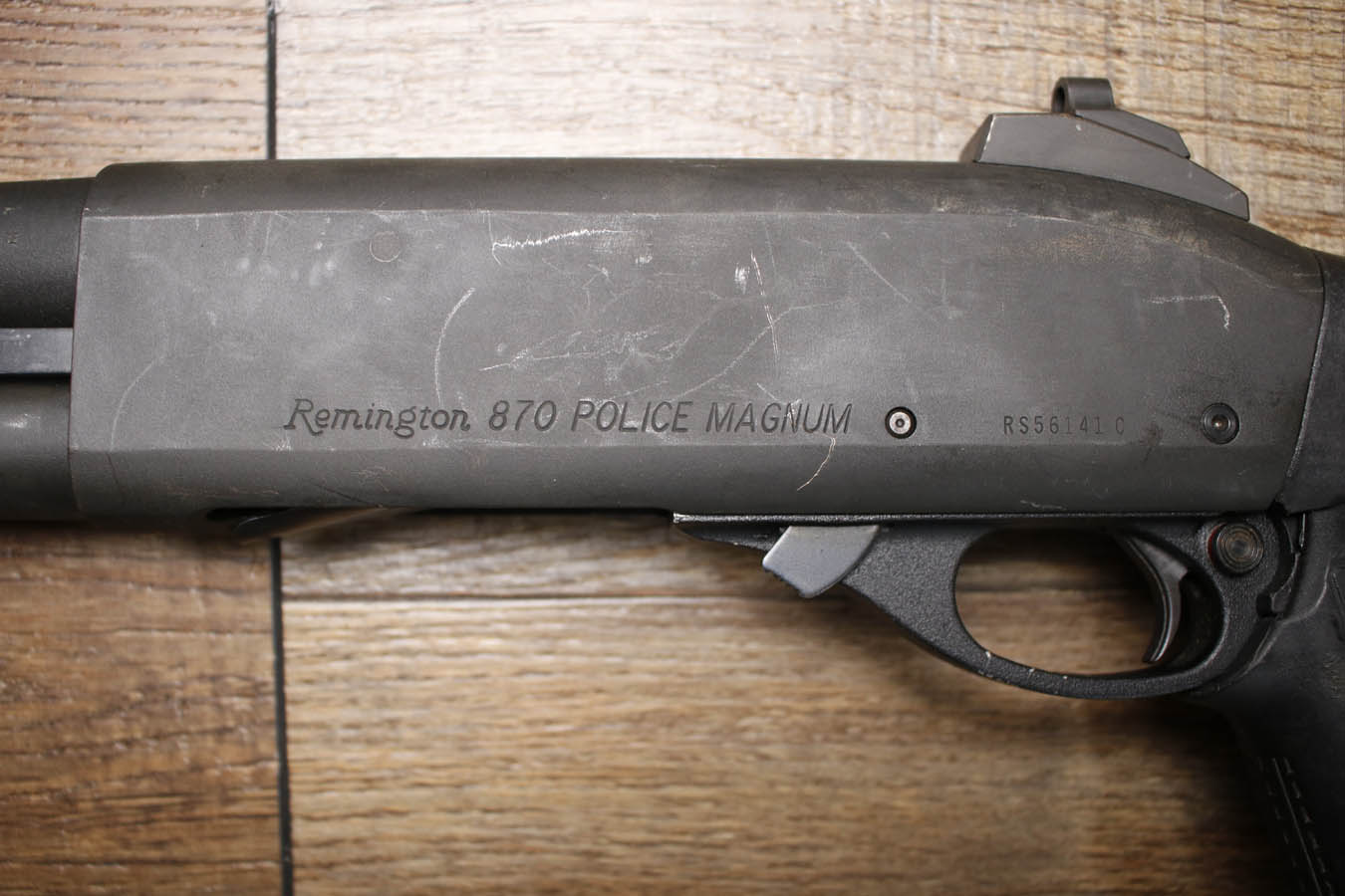 REMINGTON 870 Police Magnum 12 Gauge Short Barreled Shotguns with Rifle Sights