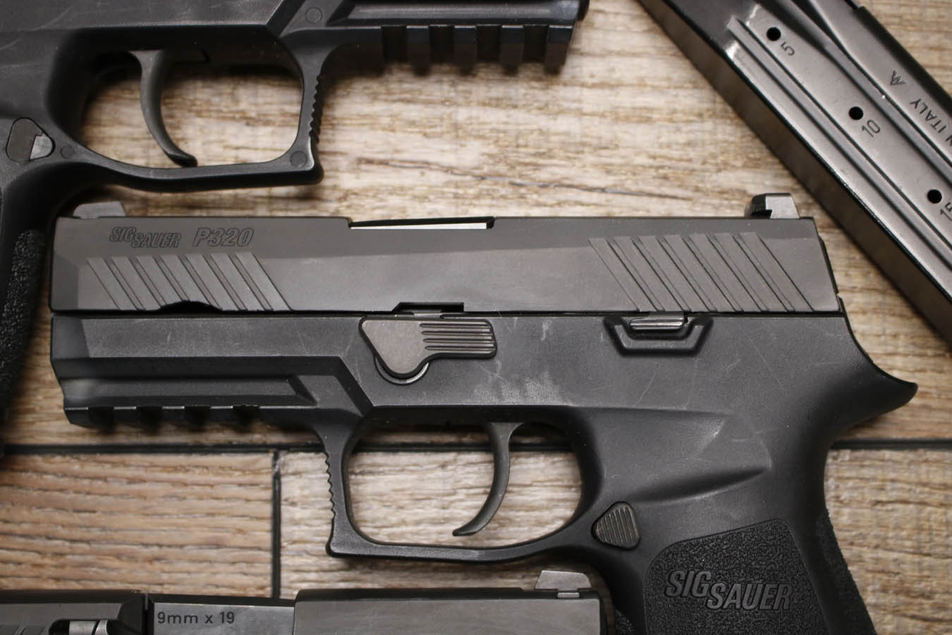 SIG SAUER P320 Compact 9mm Police Trade-In Pistols with Night Sights (Good Condition)