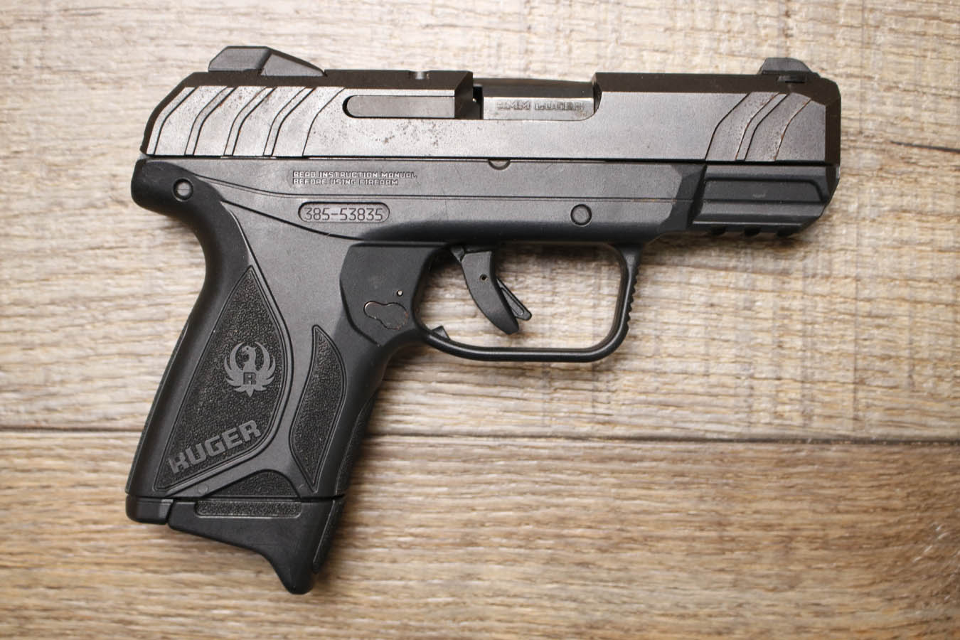 RUGER Security-9 Compact 9mm Police Trade-In Pistol 