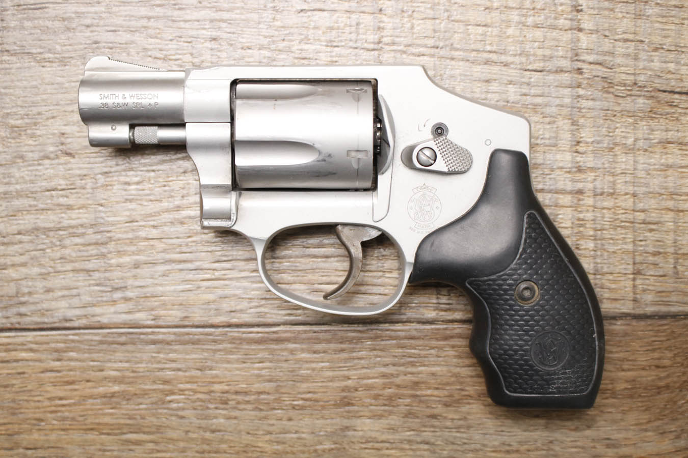 SMITH AND WESSON 642-2 38 SPL Police Trade-In Revolver