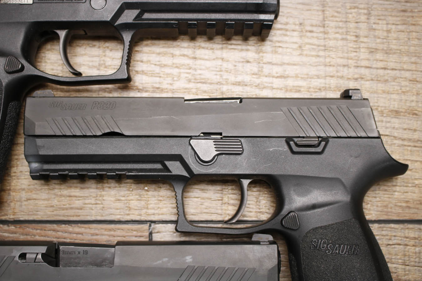 SIG SAUER P320 Full-Size 9mm Police Trade-in Pistols with Night Sights (Good Condition)