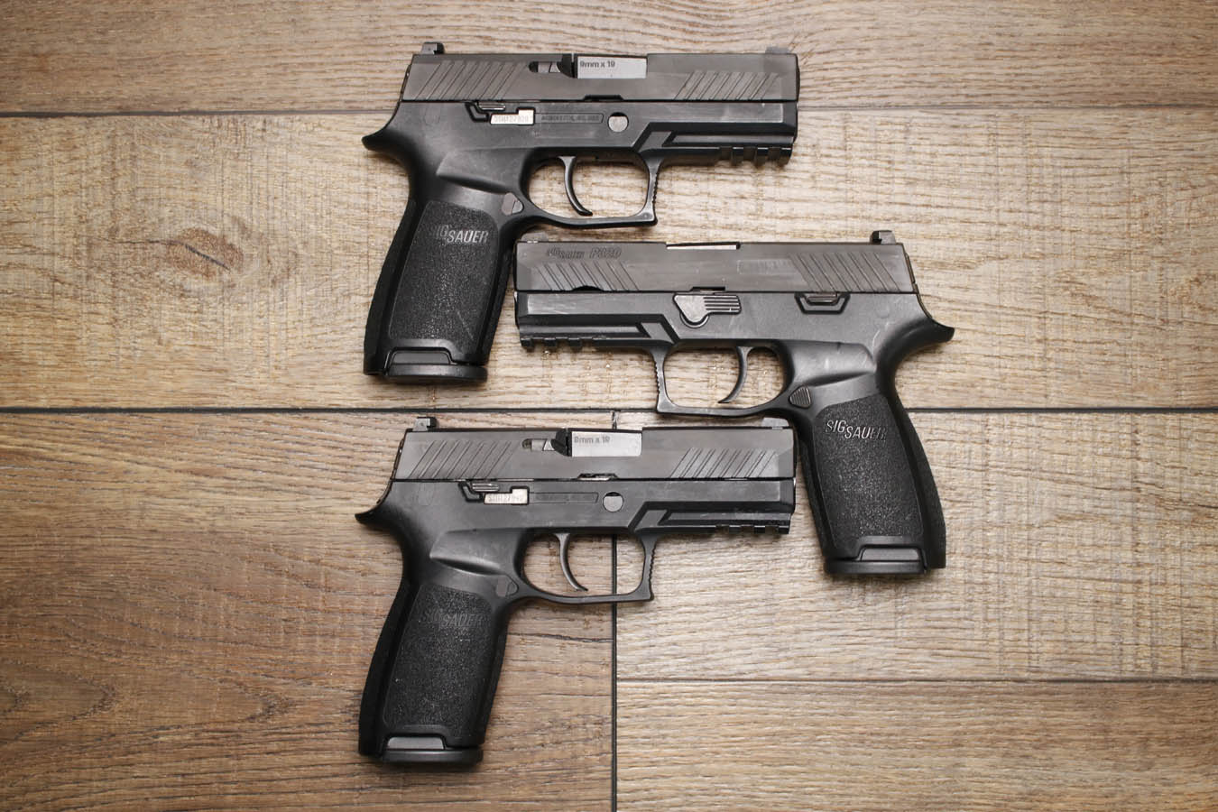 SIG SAUER P320 Compact 9mm Police Trade-in Pistol with Night Sights (Good Condition)