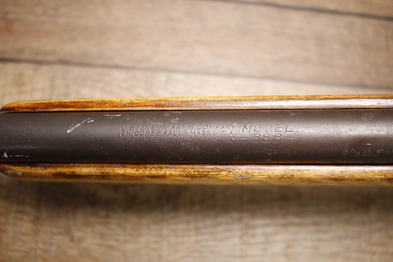 STEVENS 38B 410 Bore Police Trade-In Shotgun (No Magazine)