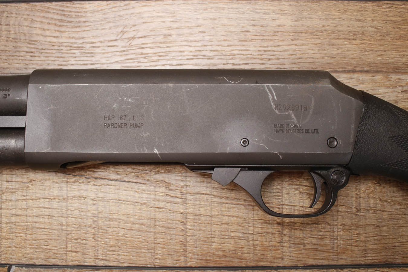 H AND R Pardner 12GA Police Trade-In Shotgun