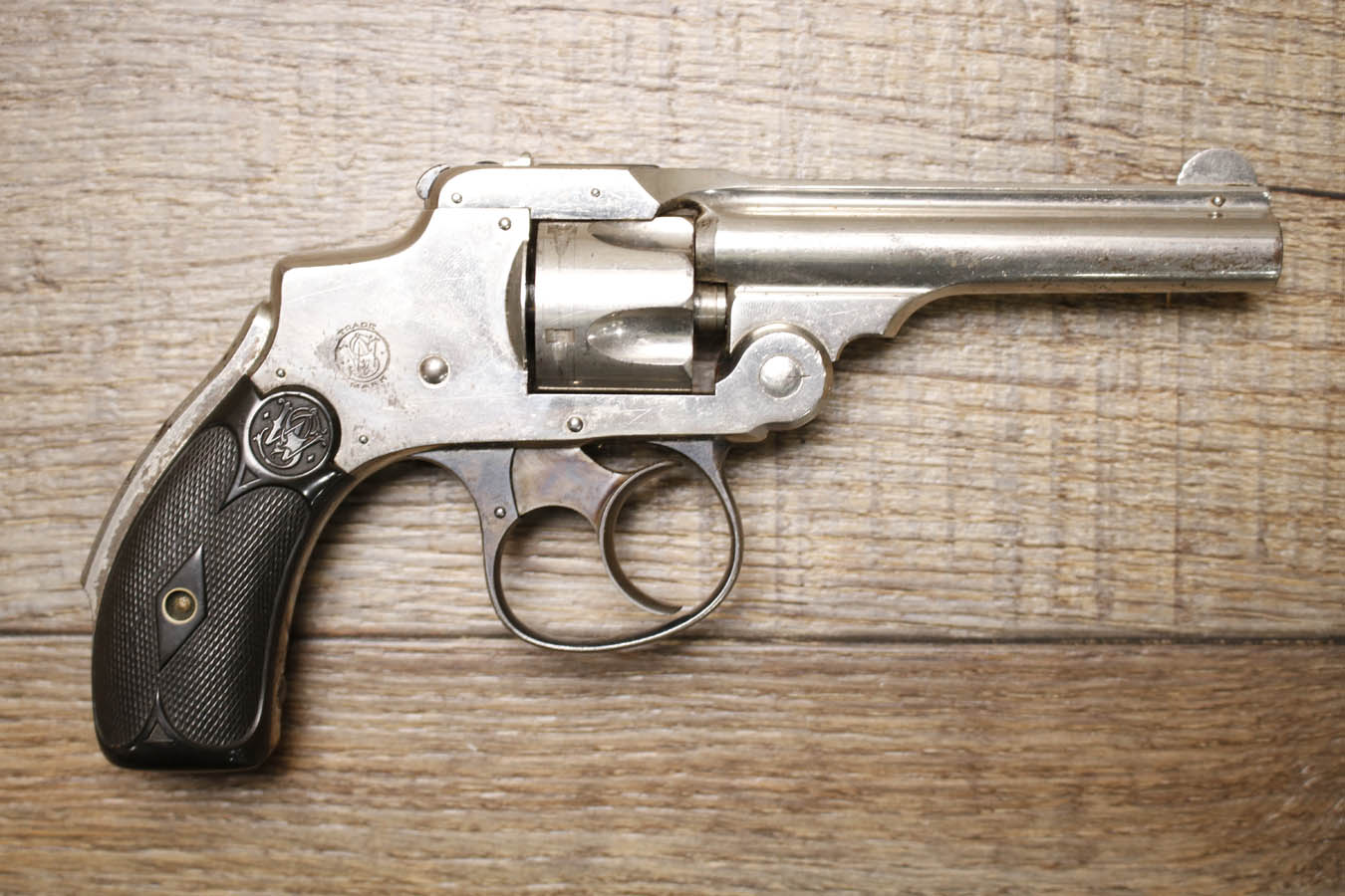 SMITH AND WESSON Top Break 32SW Police Trade-In Revolver