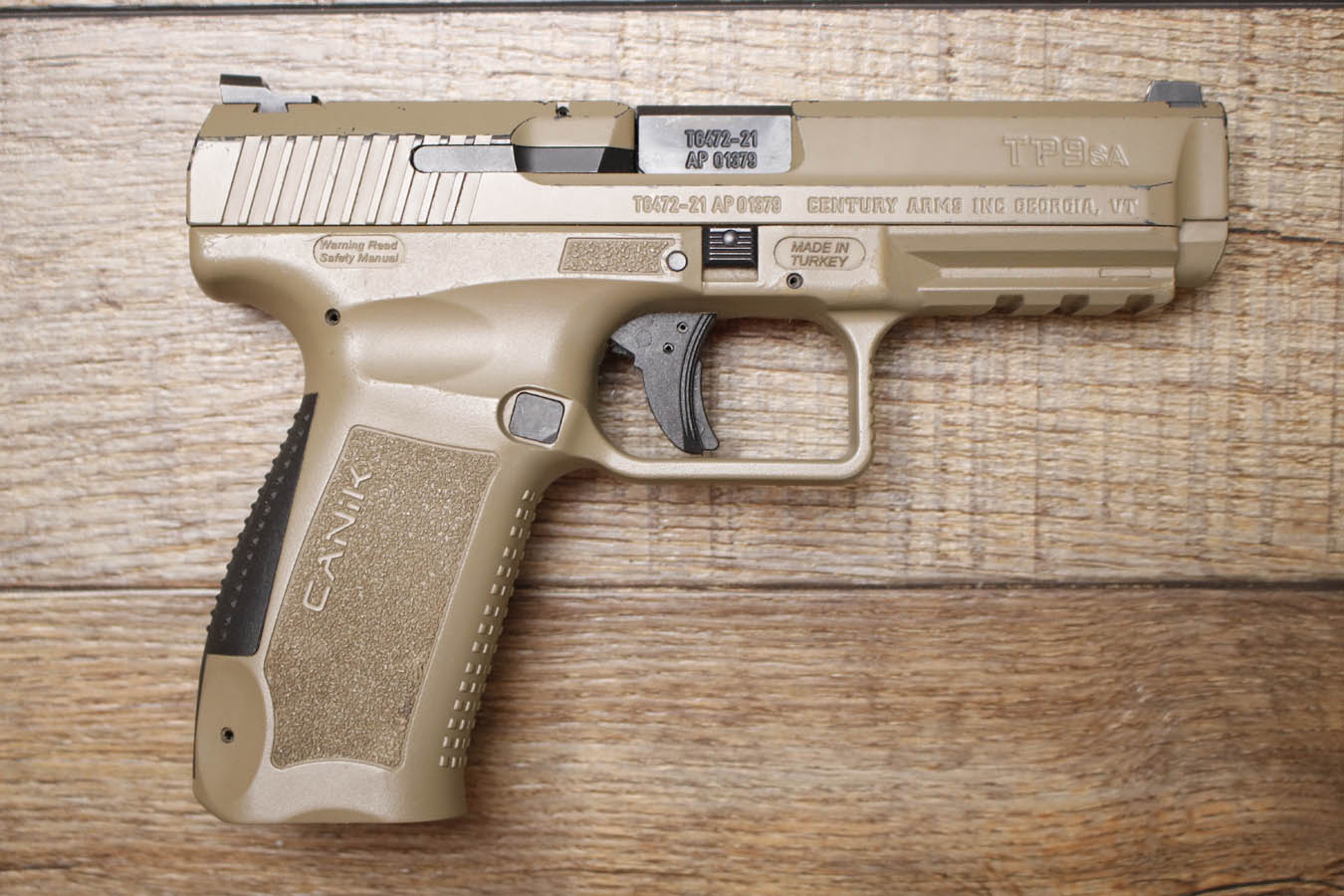 CANIK TP9SA 9mm Police Trade-In Pistol (No Magazine)