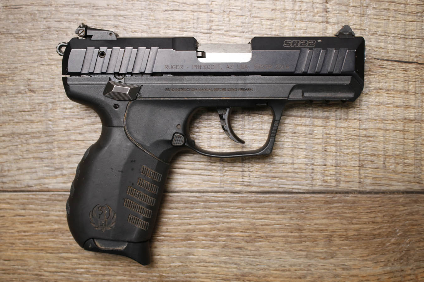 RUGER SR22P 22LR Police Trade-In Pistol