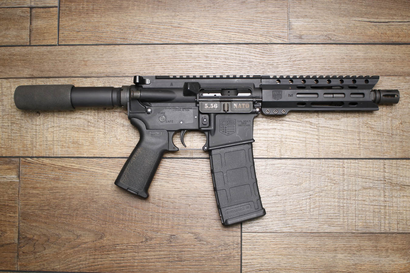 DIAMONDBACK FIREARMS DB15 5.56mm Police Trade-In Pistol