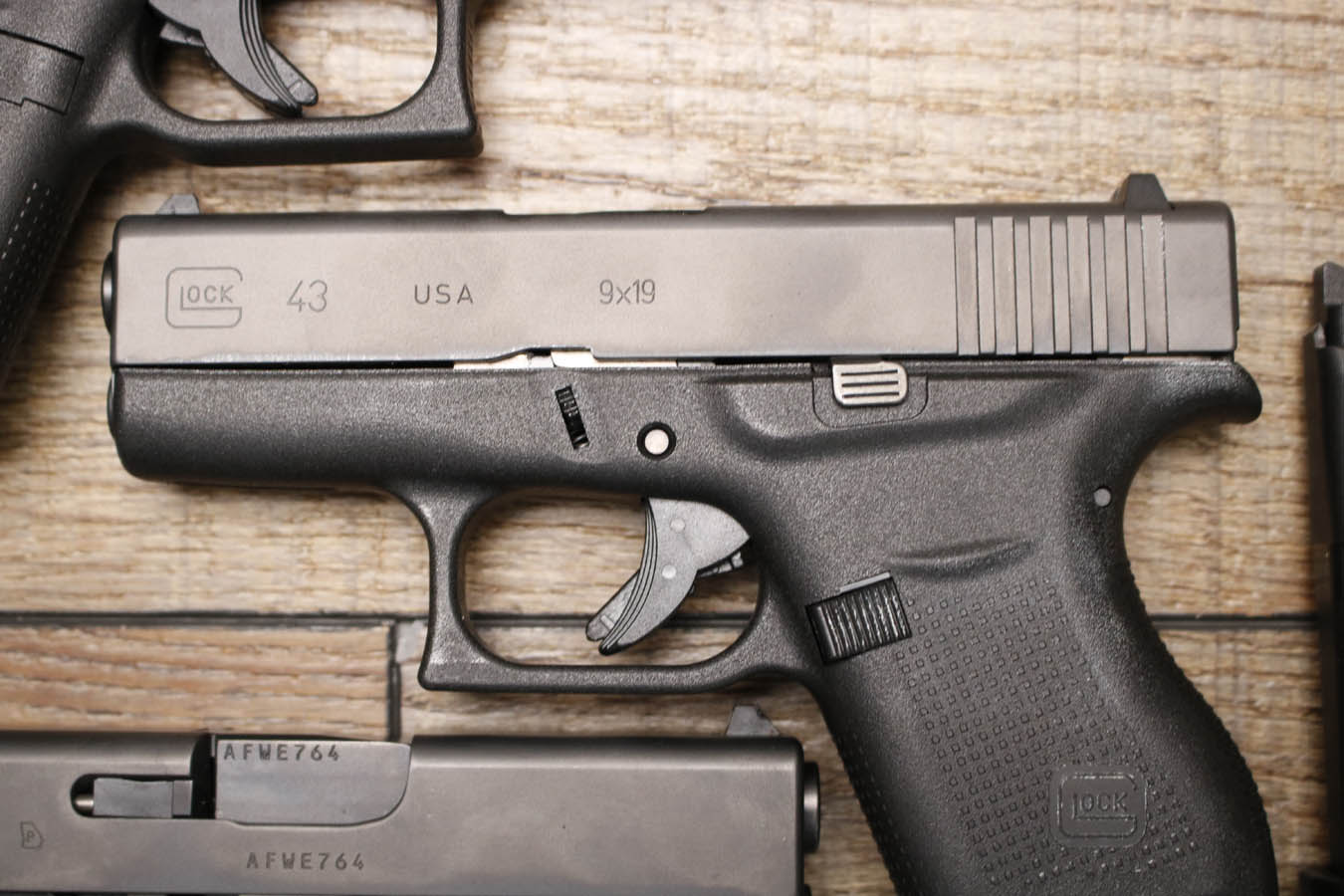 GLOCK 43 9mm US Made Police Trade-In Pistol (Very Good Condition)