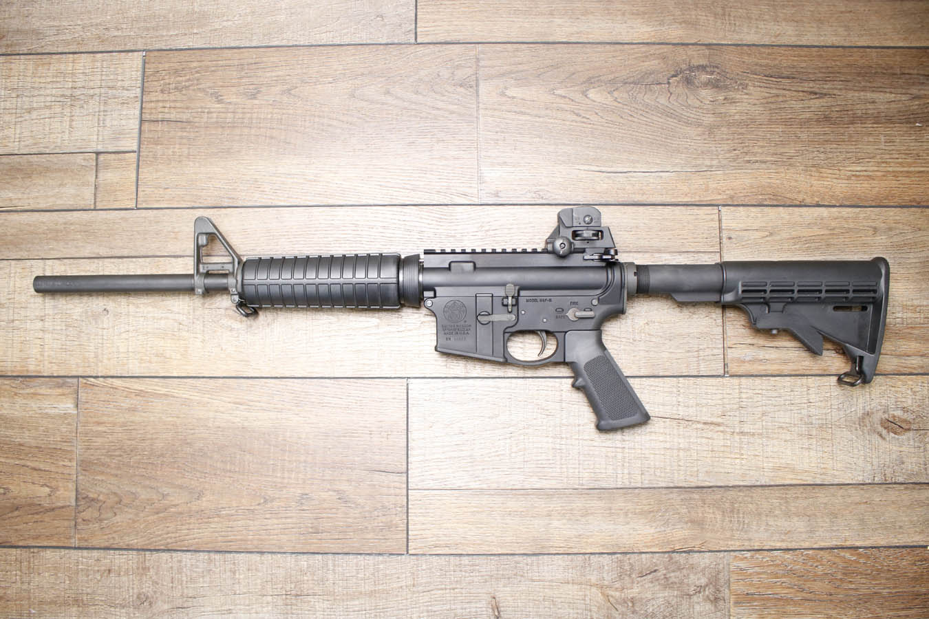 SMITH AND WESSON M&P-15 5.56mm Police Trade-In Rifle (No Magazine)