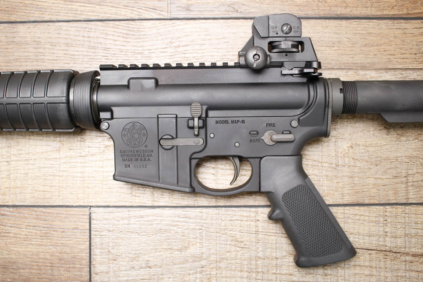 SMITH AND WESSON M&P-15 5.56mm Police Trade-In Rifle (No Magazine)