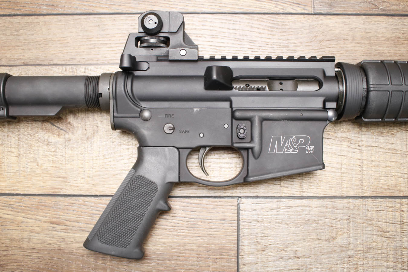 SMITH AND WESSON M&P-15 5.56mm Police Trade-In Rifle (No Magazine)