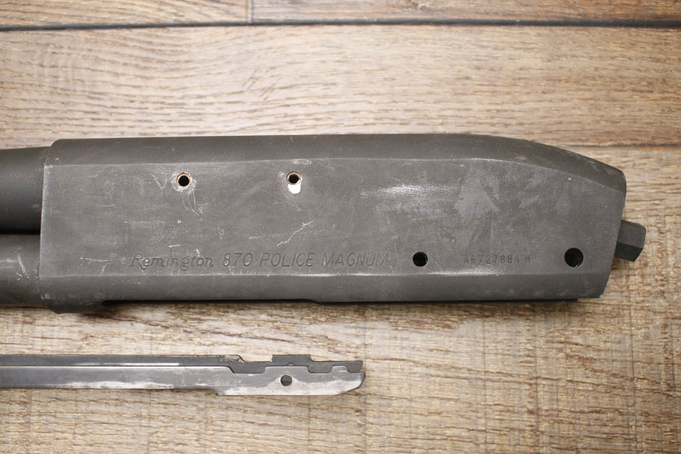 REMINGTON 870 Police Magnum 12GA Police Trade-In NFA Short Barrel Shotgun (Receiver, Barrel and Forend, and Mag Tube Only)