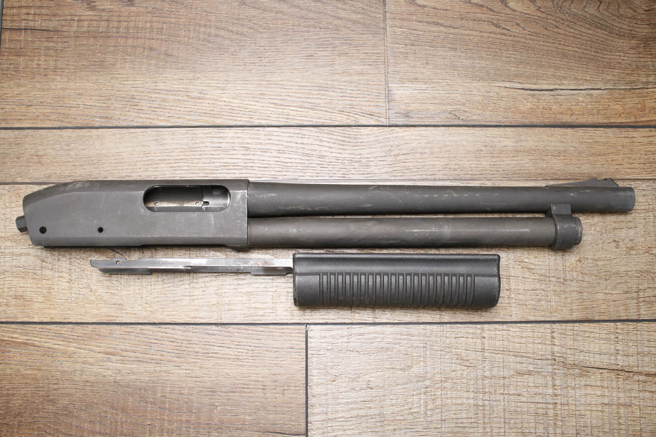 REMINGTON 870 Police Magnum 12GA Police Trade-In NFA Short Barrel Shotgun (Receiver, Barrel and Forend, and Mag Tube Only)