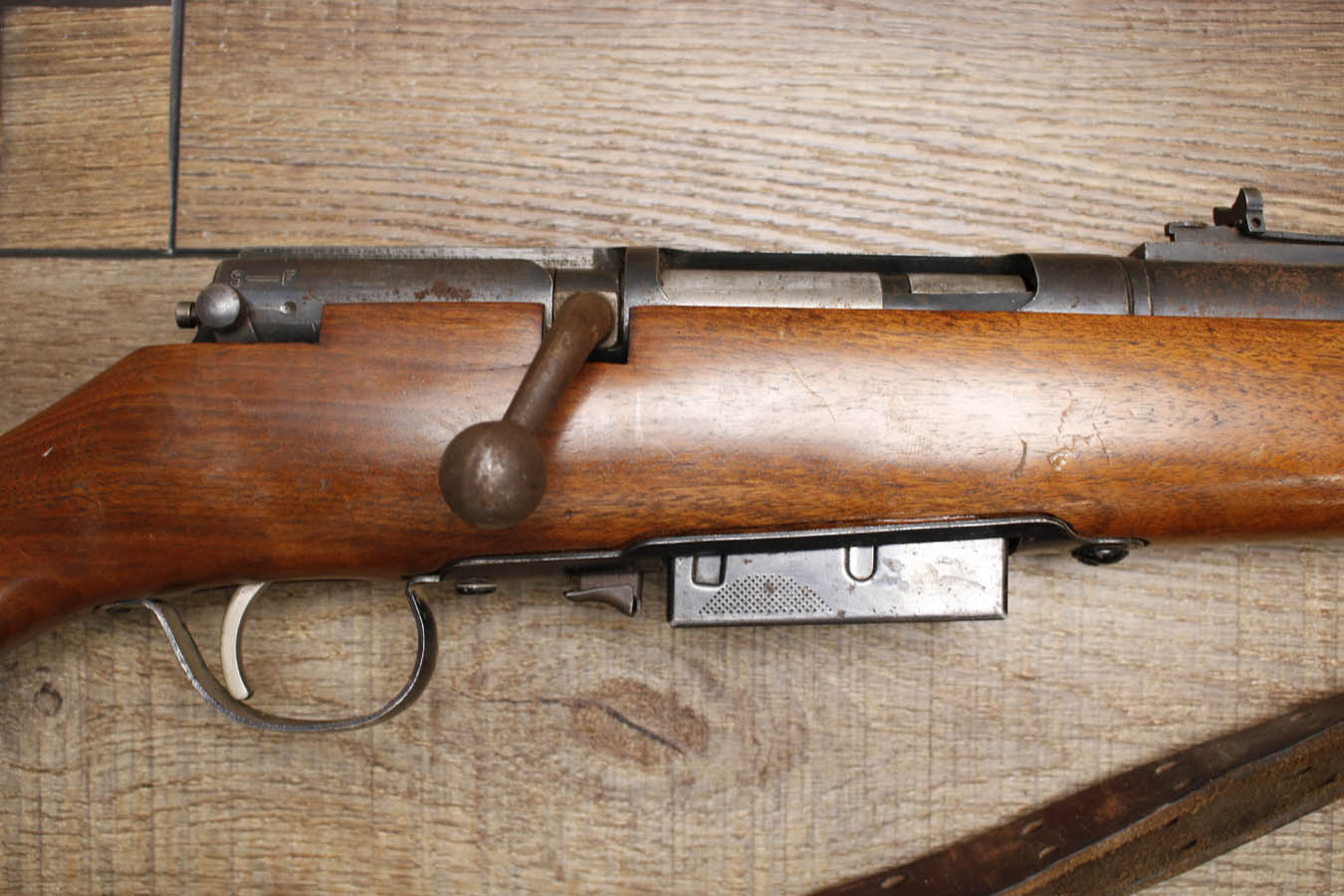 MARLIN 55S 12GA Police Trade-In Bolt Action Shotgun