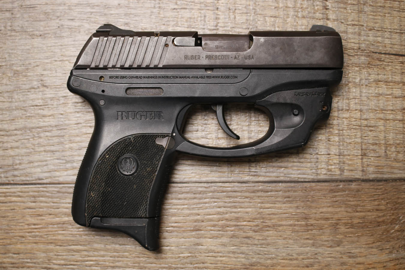 RUGER LC9 9mm Police Trade-In Pistol with Laser