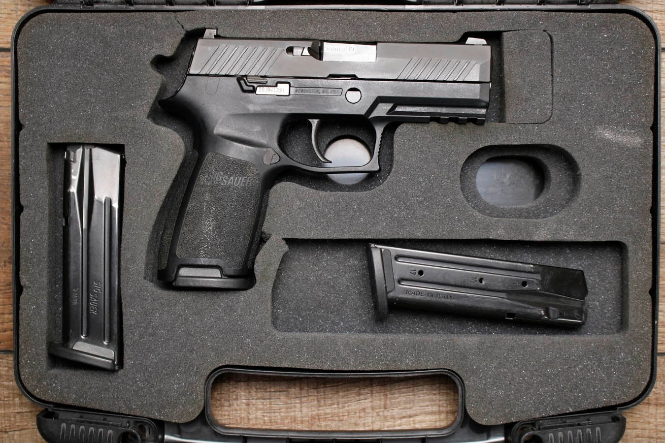 SIG SAUER P320 Compact 9mm Police Trade-In Pistols with Three Mags