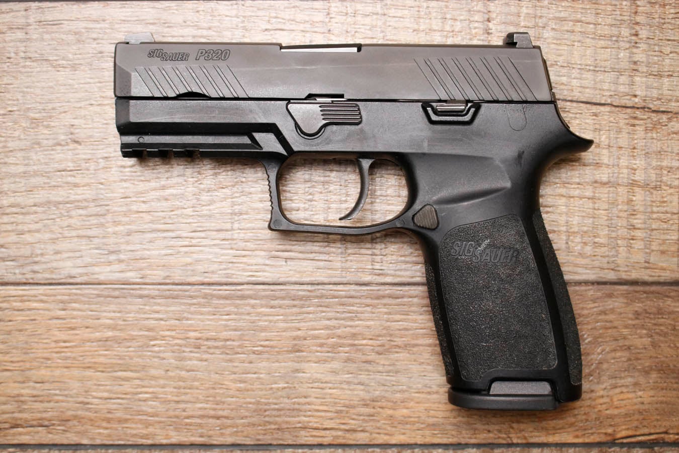 SIG SAUER P320 Compact 9mm Police Trade-In Pistols with Three Mags