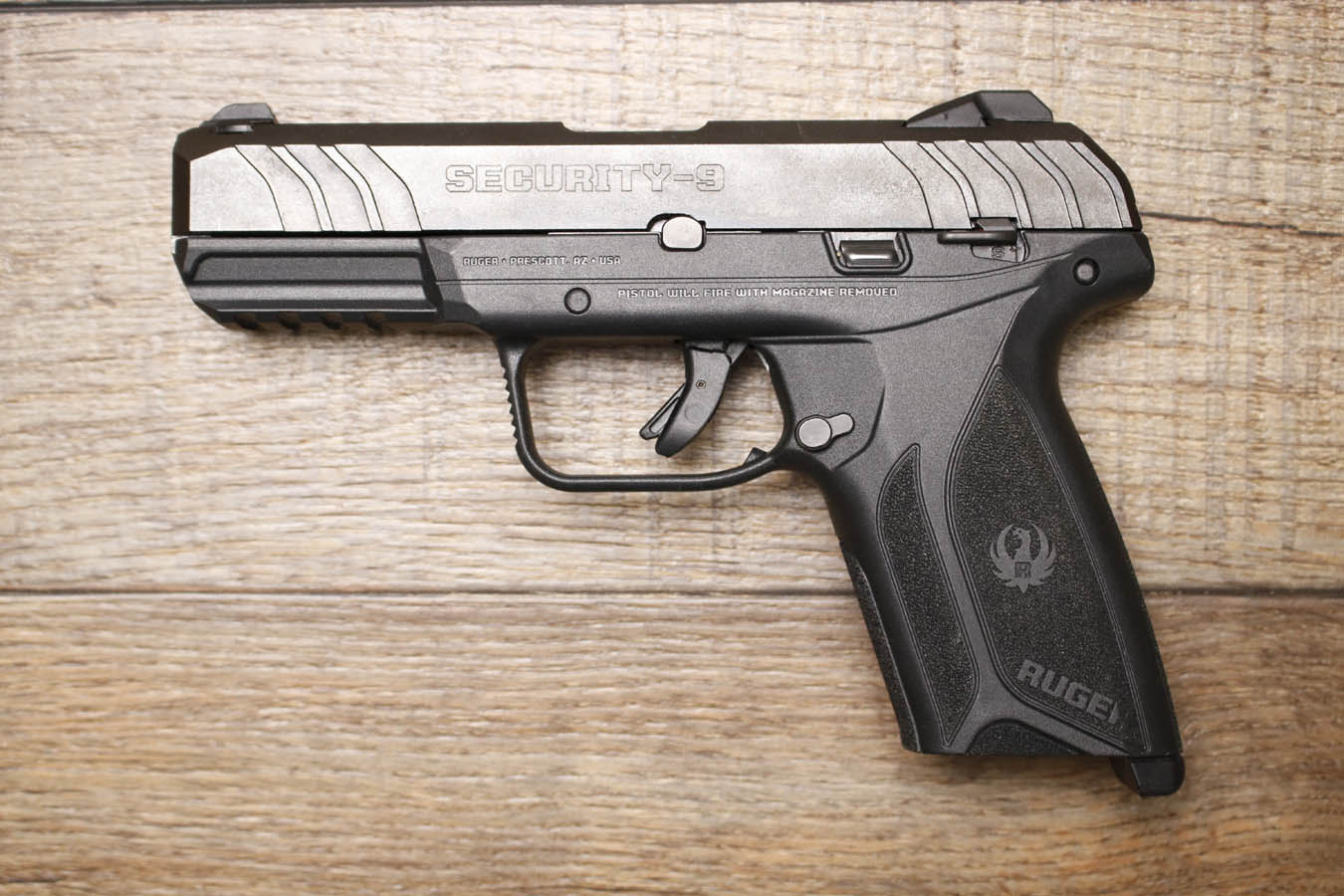 RUGER Security-9 9mm Police Trade-In Pistol (No Magazine)