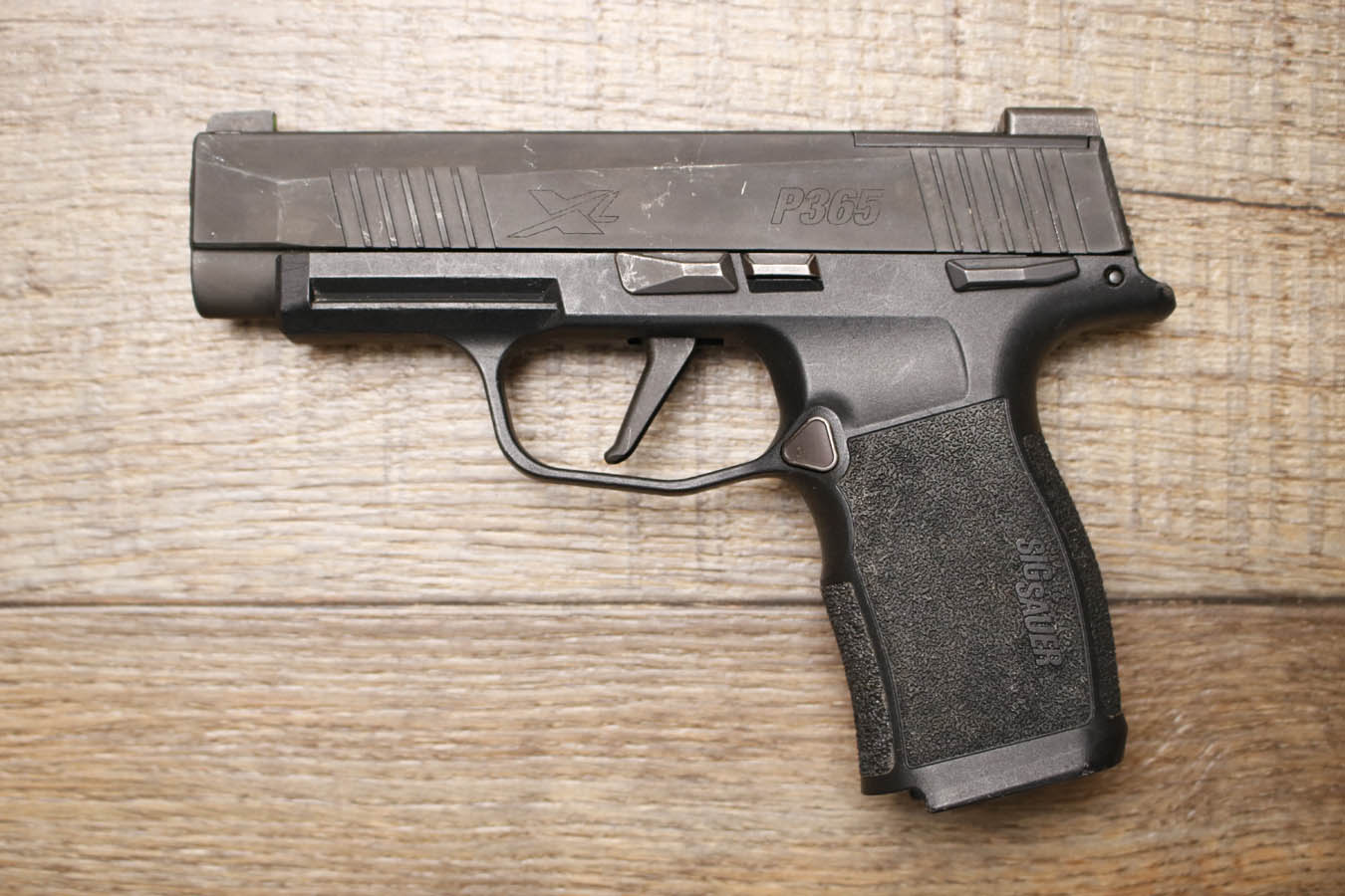 SIG SAUER P365 XL 9mm Police Trade-In Pistol Optic Ready (No Magazine)
