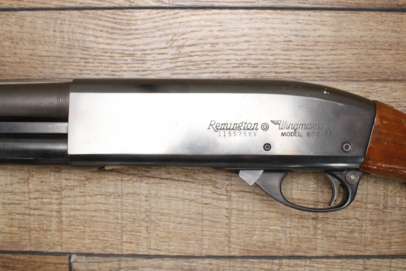 REMINGTON 870 Wingmaster 12GA Police Trade-In Shotgun with Rifle Sights